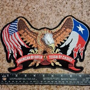 Texan Iron On Patch